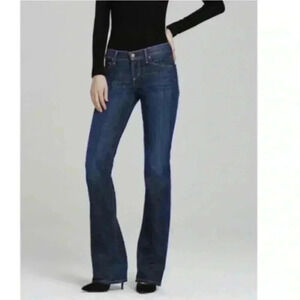 Citizens Of Humanity Women's Blue Boot Cut Jeans